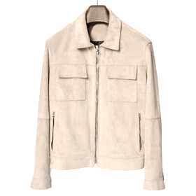 light beige suede jackey[MADE BY ONESOME][원가이하세일159,000 → 79,000]