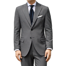 Andre viscose suit (Gray)