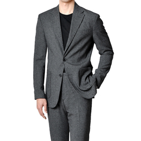 Rivero tweed suit (Darkgray)[SALE 당일배송/교환환불불가]