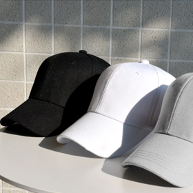 Solid Basic ball cap (3color)