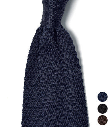 Classic basic knit tie (3Color)